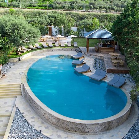Alissachni Seaside Hotel Dervéni Kültér fotó
