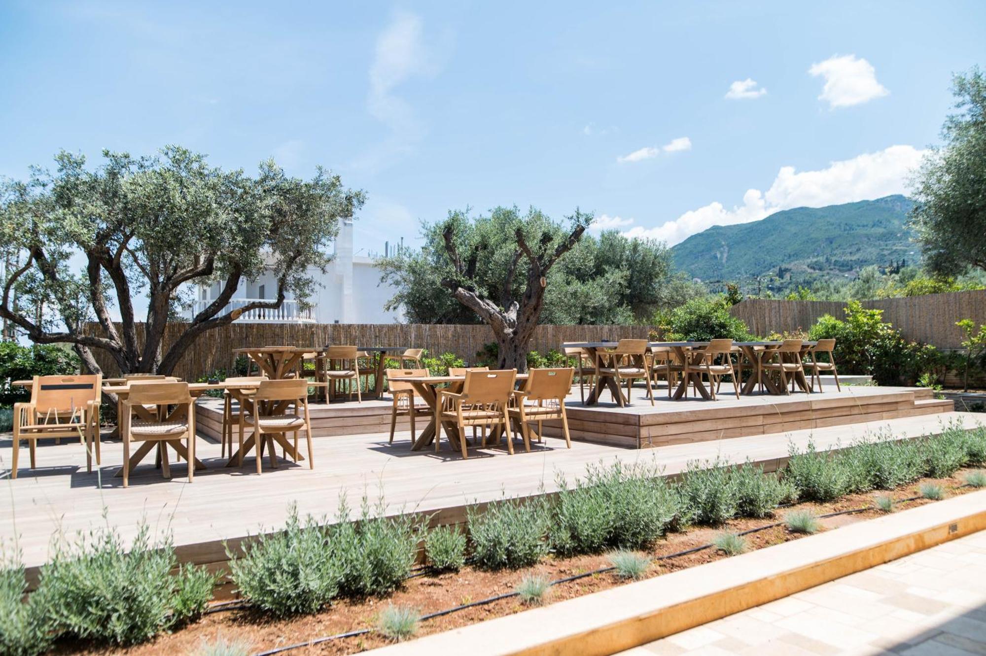 Alissachni Seaside Hotel Dervéni Kültér fotó